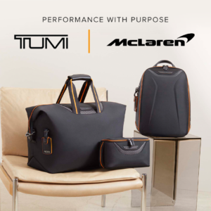 絕妙旅程持續發展！TUMI 與 McLaren 及 F1 車隊再次攜手合作，推出全新共同打造的頂級旅行系列商品