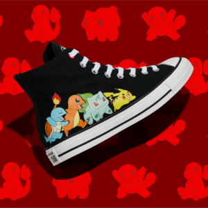 電力來襲！Converse x Pokémon聯名鞋款太有趣，皮卡丘、胖丁、傑尼龜等人氣角色變身All Star帆布鞋全新主角