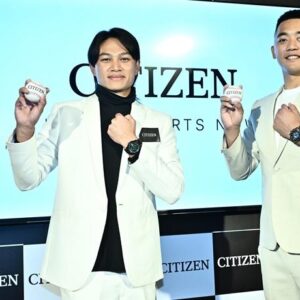 CITIZEN攜手徐若熙、拿莫伊漾詮釋光動能全球電波對時錶