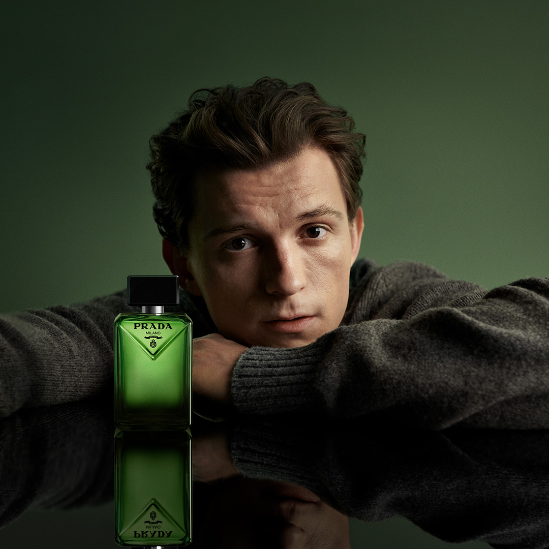 PRADA Beauty全球男性品牌大使TOM HOLLAND形象照1 - men's uno Taiwan
