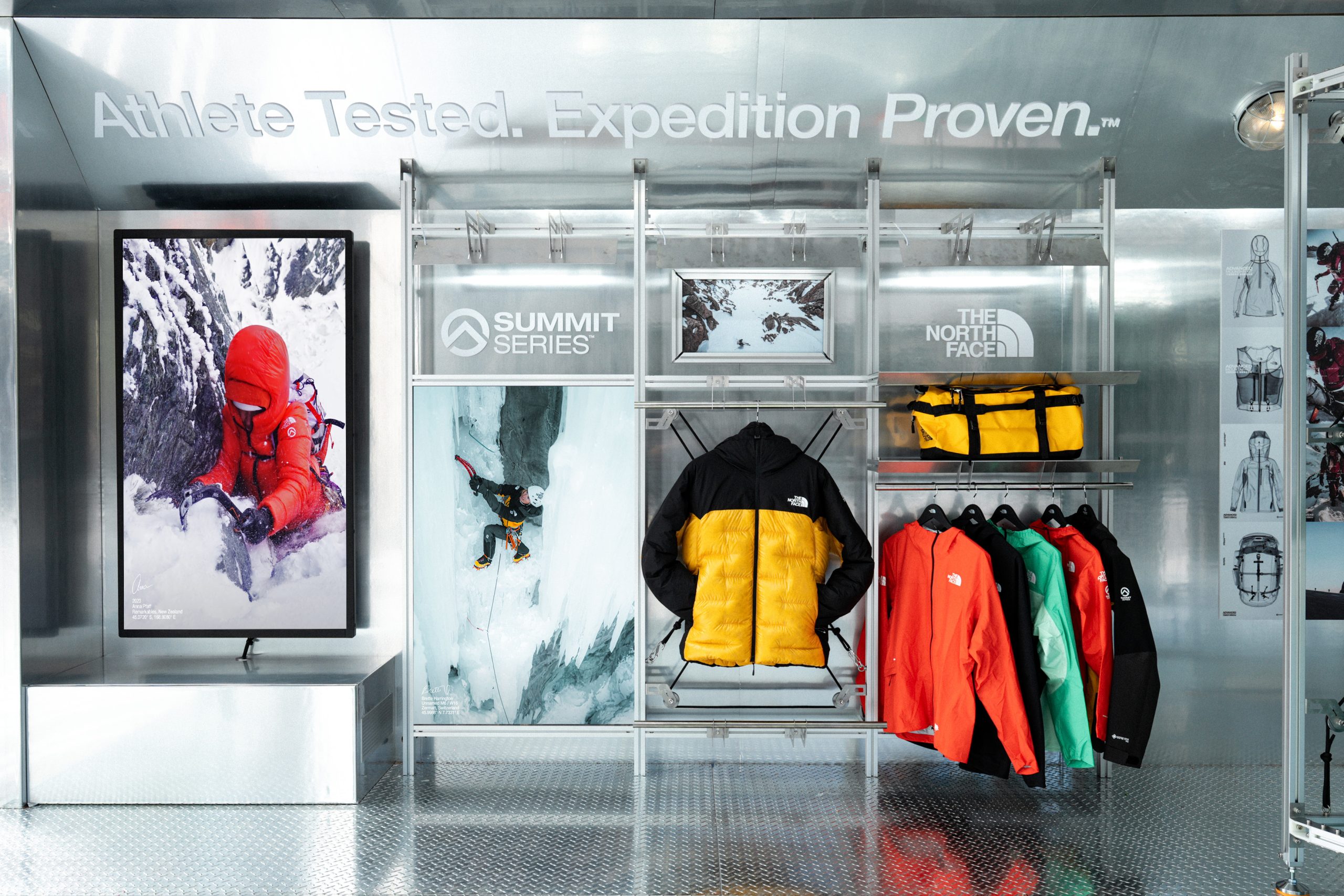 北面巔峰極地實驗室_巔峰裝備展示區 - men's uno Taiwan